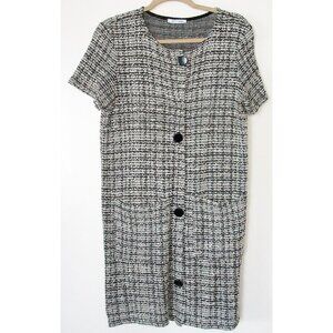 Bouclé dress by Zara, size M
